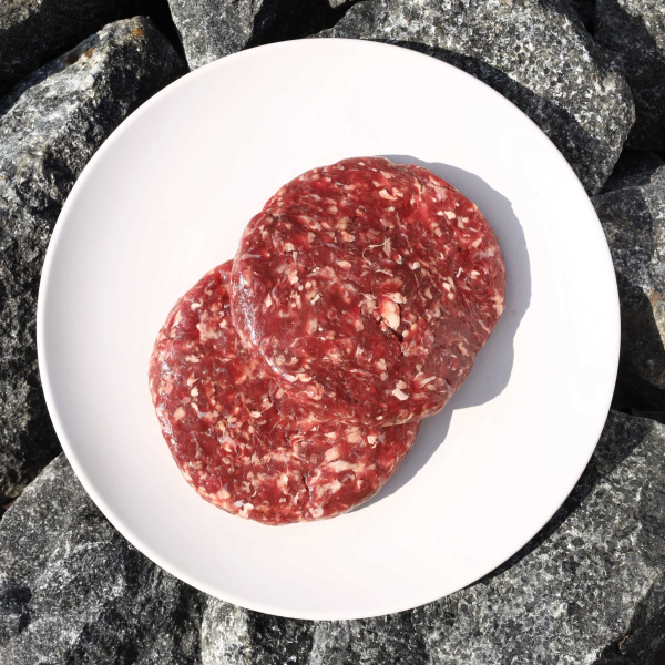 Фирменная котлета для Бургера из мраморной говядины - 2 шт по 240 гр(зам)